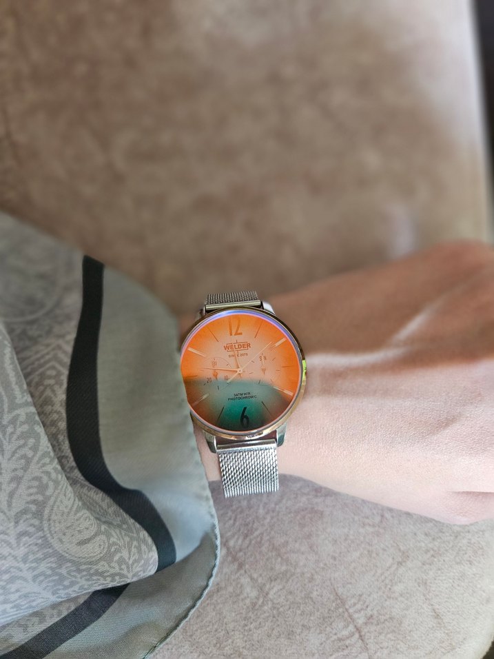 Welder Parlak Çok Renkli Kadın Kol Saati - Görsel 4