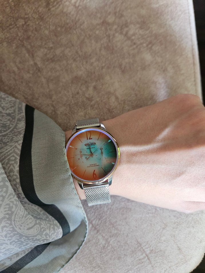 Welder Parlak Çok Renkli Kadın Kol Saati - Görsel 3