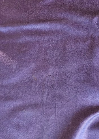 Mor Lila Çift taraflı ipek şal - Görsel 3