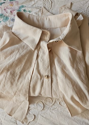 Bej Uzun Cepli Trençkot - Görsel 6