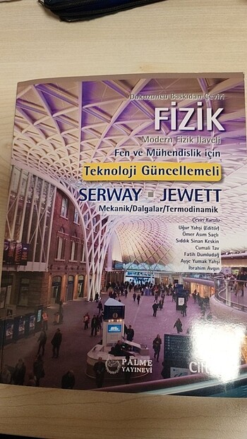 Serway Fizik, Fen ve Mühendislik için, 9. Baskıdan Çeviri (Cilt 