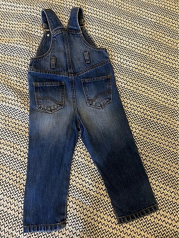 18-24 Ay Beden lacivert Renk Mothercare 18/24 ay unisex jean salopet