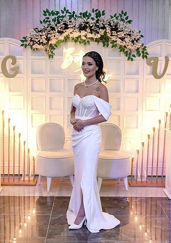 Nişan nikah elbisesi