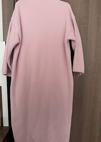 Pembe Uzun Kollu Kadın elbise - Görsel 3