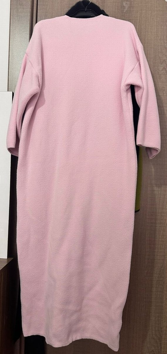 Pembe Uzun Kollu Kadın elbise - Görsel 2