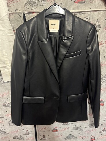 Deri blazer