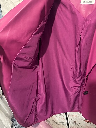 Bershka Deri blazer ceket