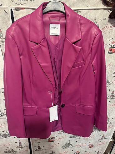 Deri blazer ceket