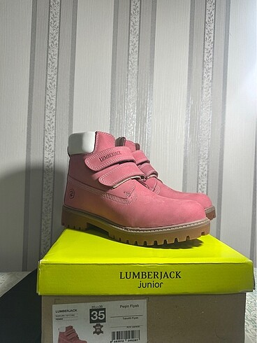 Lumberjack 35 numara bot Hakiki deri