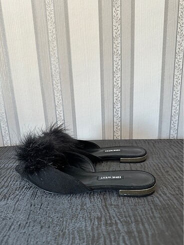 Nine West nine West siyah terlik 37 numara