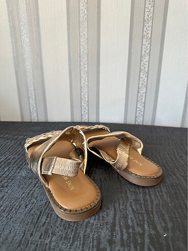 38 Beden Nine West sandalet 38 numara hakiki deri