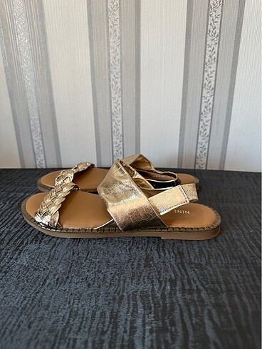 Nine West Nine West sandalet 38 numara hakiki deri