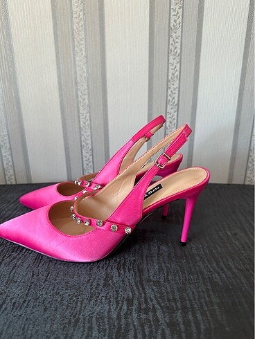 Nine West Nine West pembe 39 numara topuklu