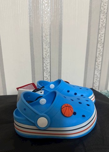 Mavi Erkek Çocuk Spor Terlik Velcro