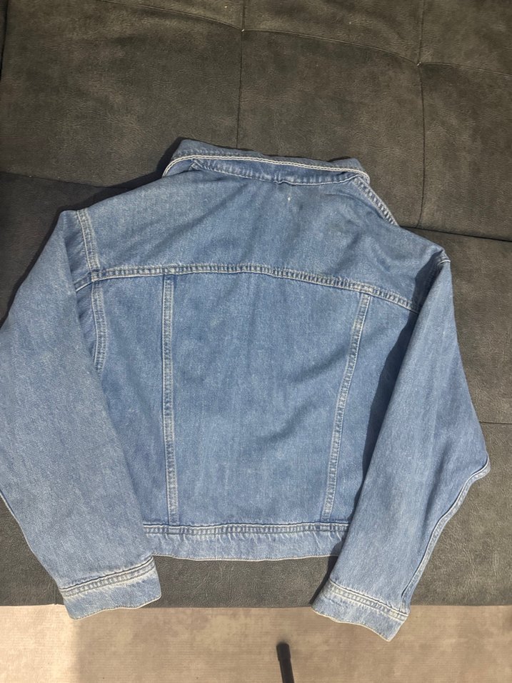 Mavi Düğmeli Kadın Denim Ceket - Görsel 2