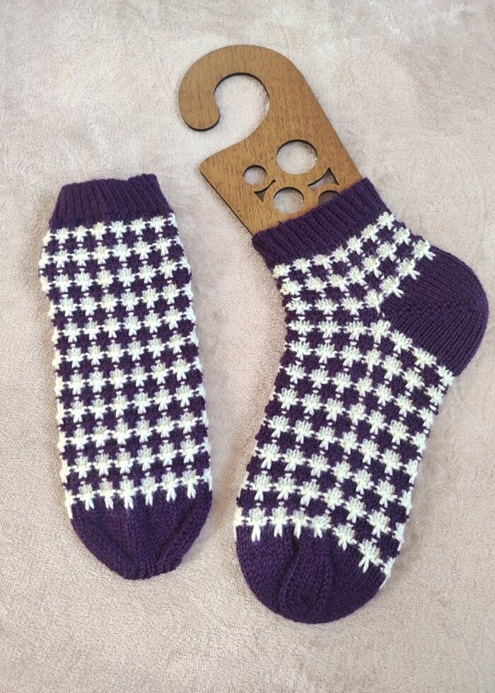 Örgü çorap  - Görsel 3