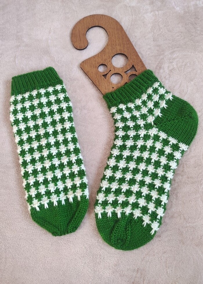 Örgü çorap  - Görsel 2