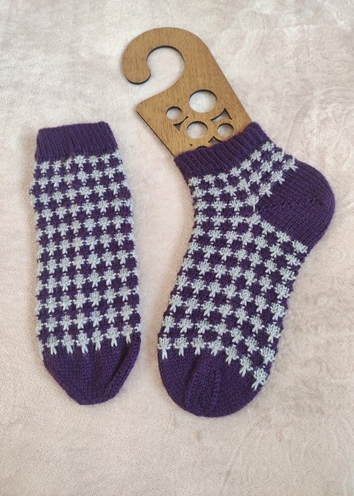 Örgü çorap  - Görsel 3