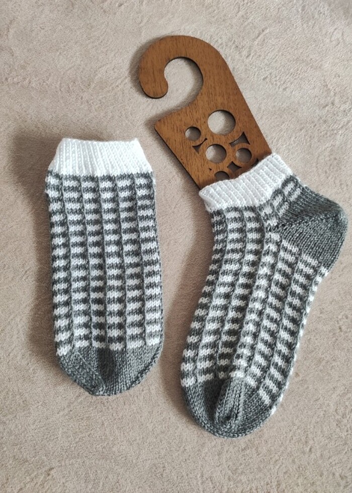 Örgü çorap  - Görsel 2