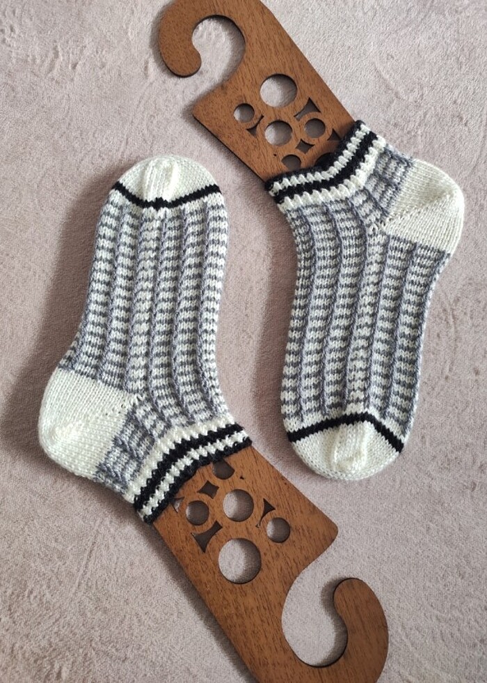 Örgü çorap  - Görsel 2
