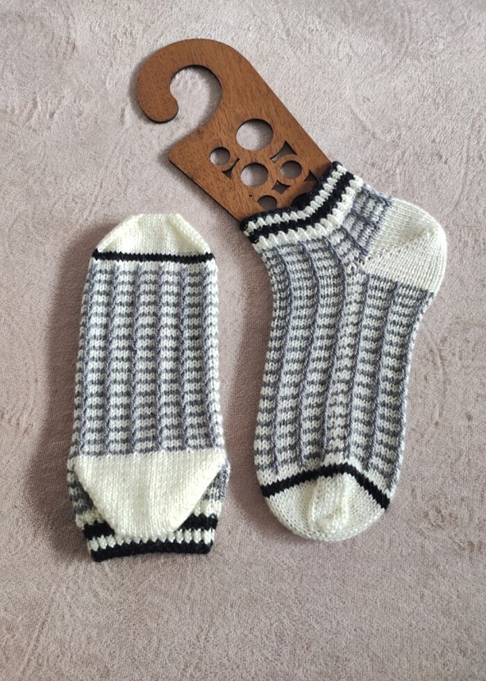 Örgü çorap  - Görsel 3