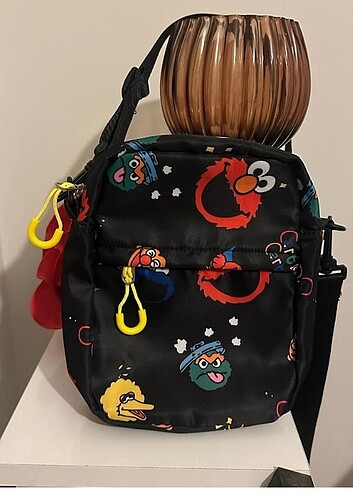 Elmo temalı çocuk çantası