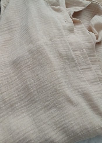 Siyah Düğmeli mislin kadin gomlek - Görsel 2