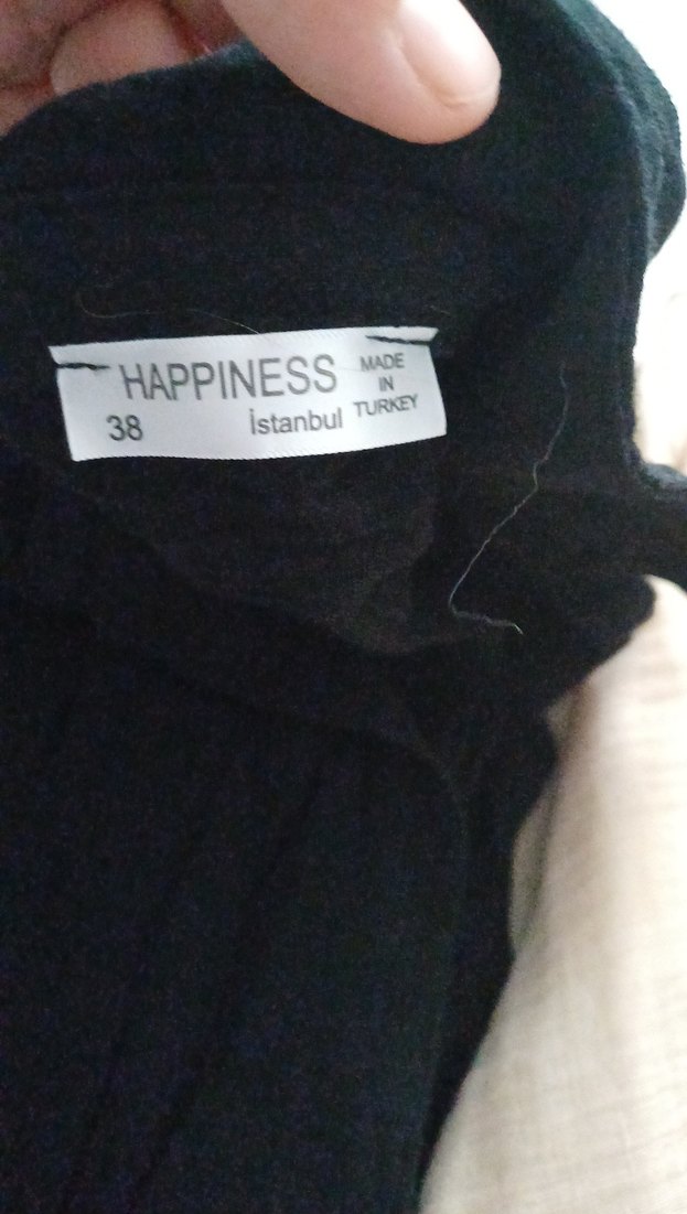 Siyah Düğmeli mislin kadin gomlek - Görsel 3