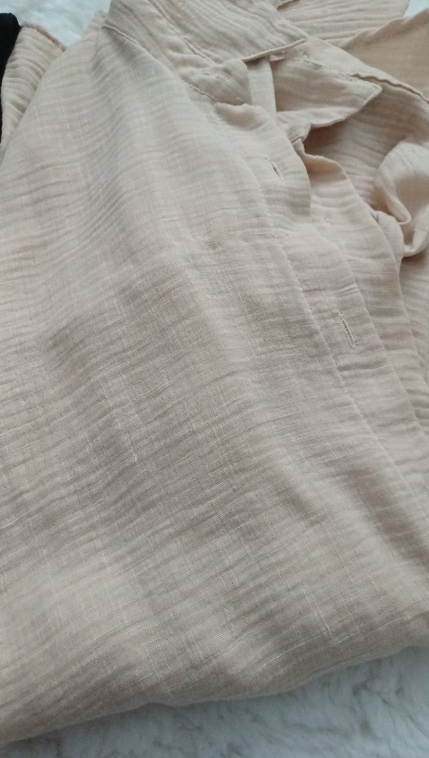 Siyah Düğmeli mislin kadin gomlek - Görsel 2