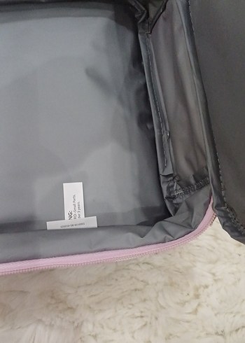 Pembe Pastel Okul beslenme cantasi - Görsel 2