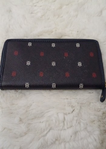 Siyah Fermuarlı Kadın Cüzdanı tommy hilfiger - Görsel 2