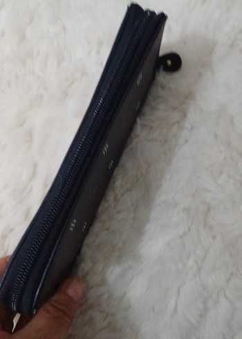 Siyah Fermuarlı Kadın Cüzdanı tommy hilfiger - Görsel 3