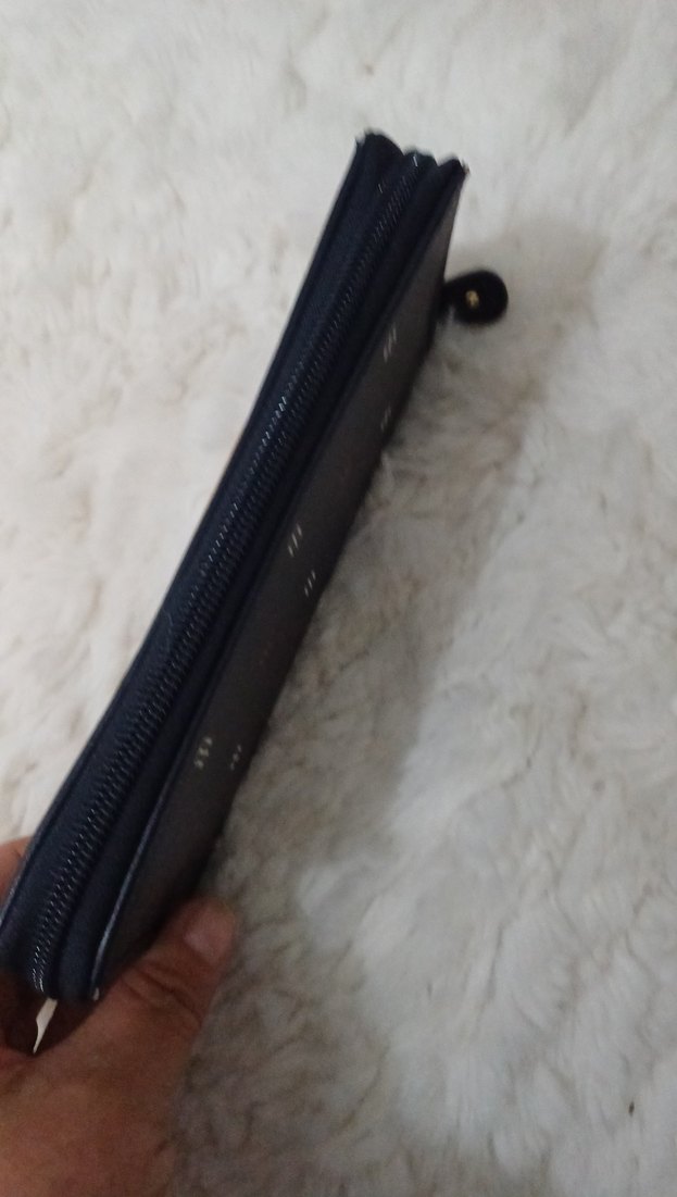 Siyah Fermuarlı Kadın Cüzdanı tommy hilfiger - Görsel 3