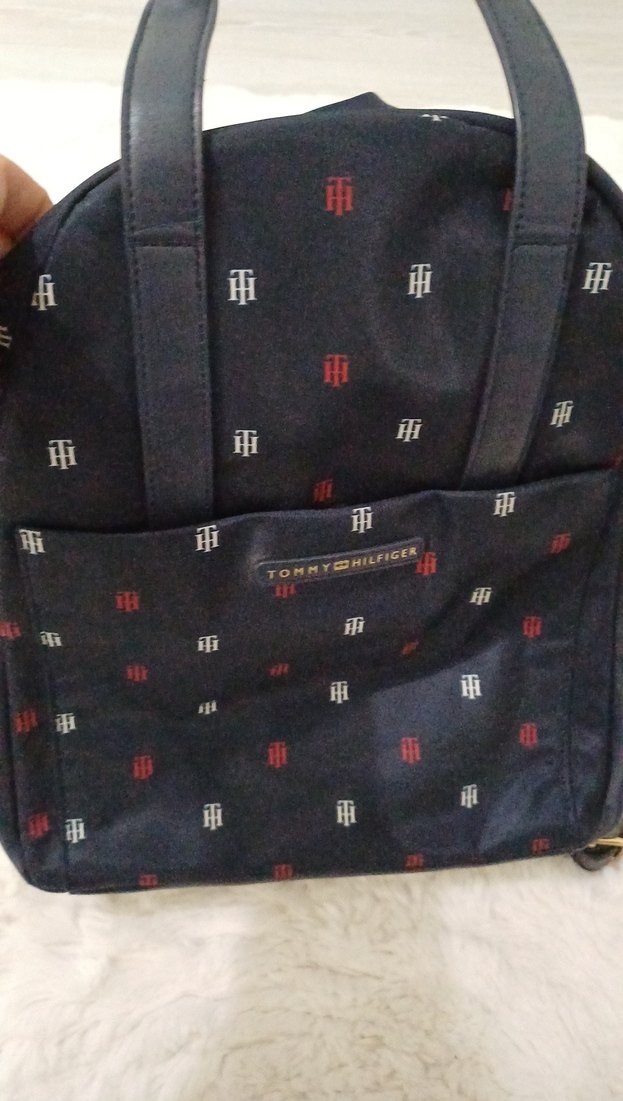 Tommy Hilfiger Siyah Baskılı Kadın Çanta - Görsel 4