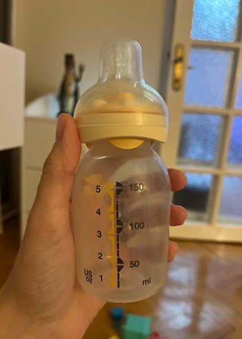 Sarı Pastel Bebek Biberonu - Medela - Görsel 2