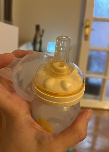 Sarı Pastel Bebek Biberonu - Medela - Görsel 3