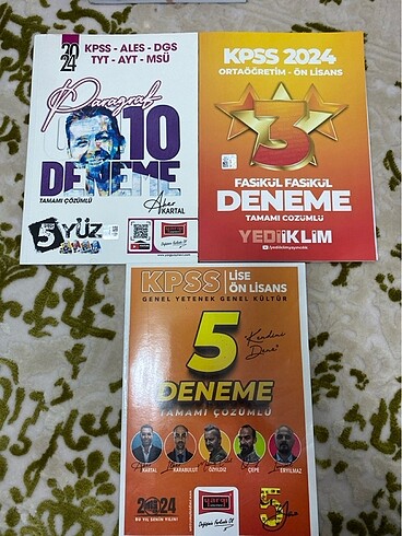 Kpss deneme sınavları