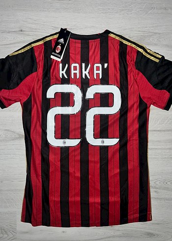 A.C.Milan 2013/2014 Kaka Leite Baskılı forması - Görsel 4