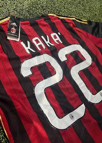 A.C.Milan 2013/2014 Kaka Leite Baskılı forması - Görsel 5