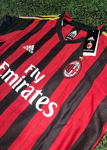A.C.Milan 2013/2014 Kaka Leite Baskılı forması - Görsel 3