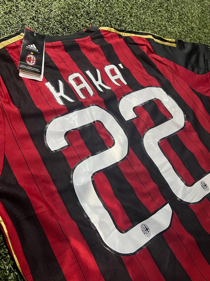 A.C.Milan 2013/2014 Kaka Leite Baskılı forması - Görsel 5