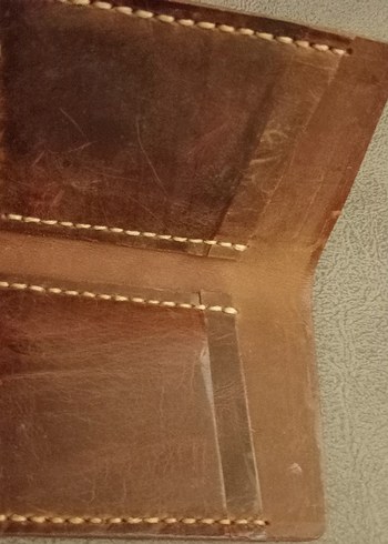 Kahverengi Minimalist Erkek Deri Cüzdan... - Görsel 2