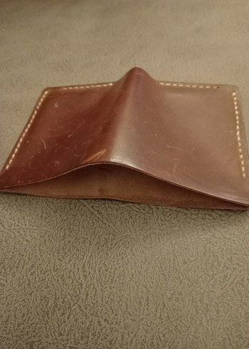 Kahverengi Minimalist Erkek Deri Cüzdan... - Görsel 4