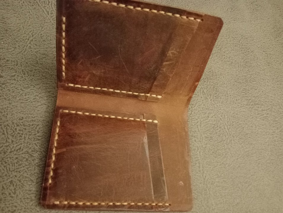 Kahverengi Minimalist Erkek Deri Cüzdan... - Görsel 2