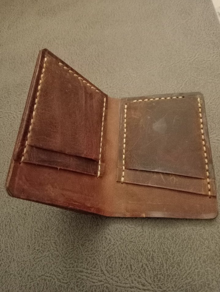 Kahverengi Minimalist Erkek Deri Cüzdan... - Görsel 3