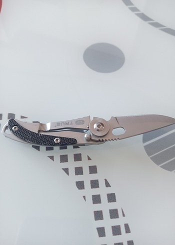 True..Gri Katlanabilir Çok Amaçlı Çakı.. - Görsel 3