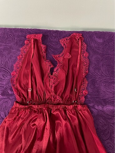 xl Beden Bayan saten pijama takımı