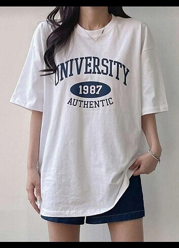 Universy Baskılı Kadın T-shirt