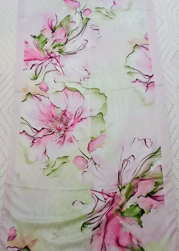 Diğer Pembe Bohem Tarzı Kadın soft şal