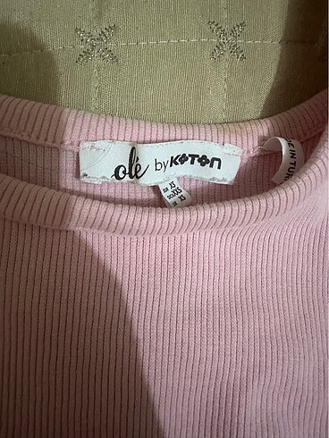 xs Beden pembe Renk Koton pembe crop
